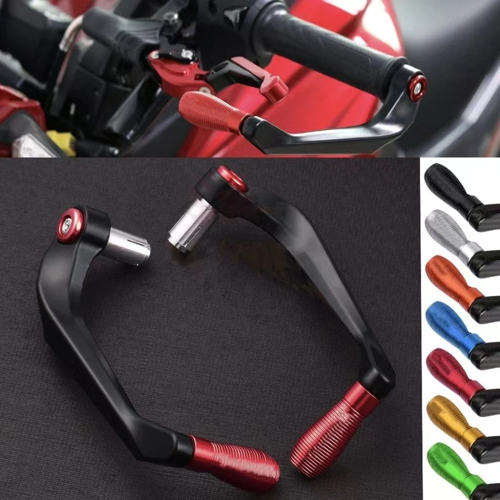 รถจักรยานยนต์ CNC อลูมิเนียม Handlebar เบรคคลัทช์คันโยก Hand Guard Protector อุปกรณ์ปรับเปลี่ยนสําหรับ suzuki ltz 400 yamaha ybr