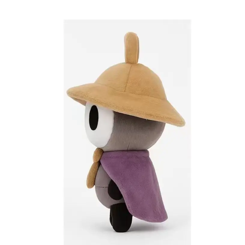 Nuevos muñecos de peluche de caballero hueco, campana, bestia, muñeca de algodón, colección de muñecos Sherma de Silksong suave, bonito juguete de decoración para habitación, regalo de cumpleaños