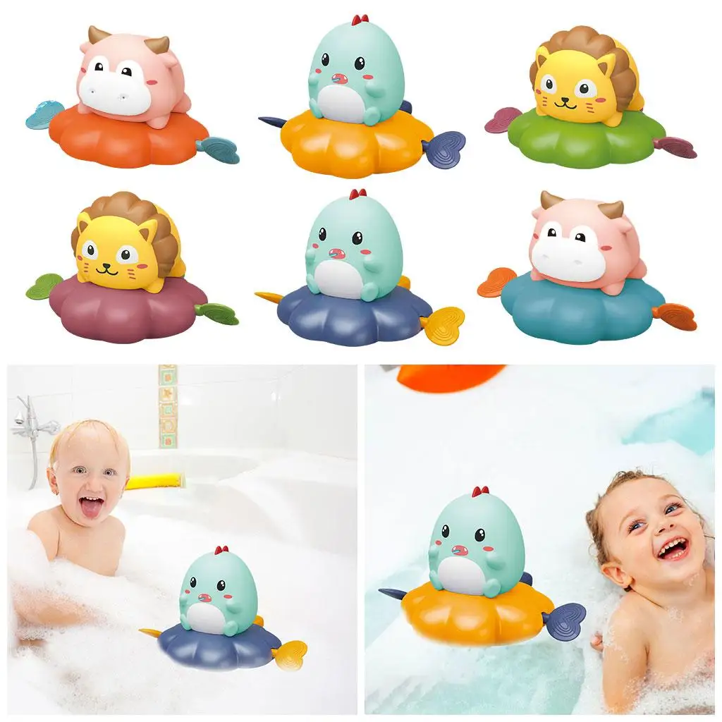 Juguetes de baño, chorro flotante para bañera, ducha, piscina, niños pequeños