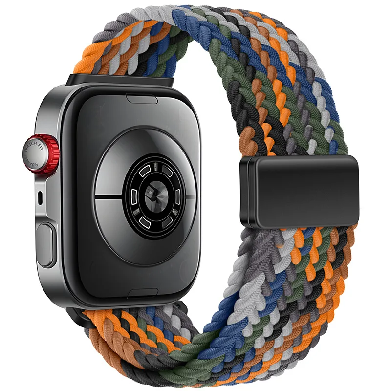 Gravata corante pulseira de náilon para huawei fit4pro pulseira magnética tece esporte correa para huawei relógio fit3 fir4 fit4pro banda acessórios