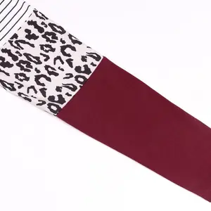 Manga longa enfermagem patchwork cores tops para as mulheres, blusa maternidade amamentação 12 principais vendas blusa pra gravida - №8