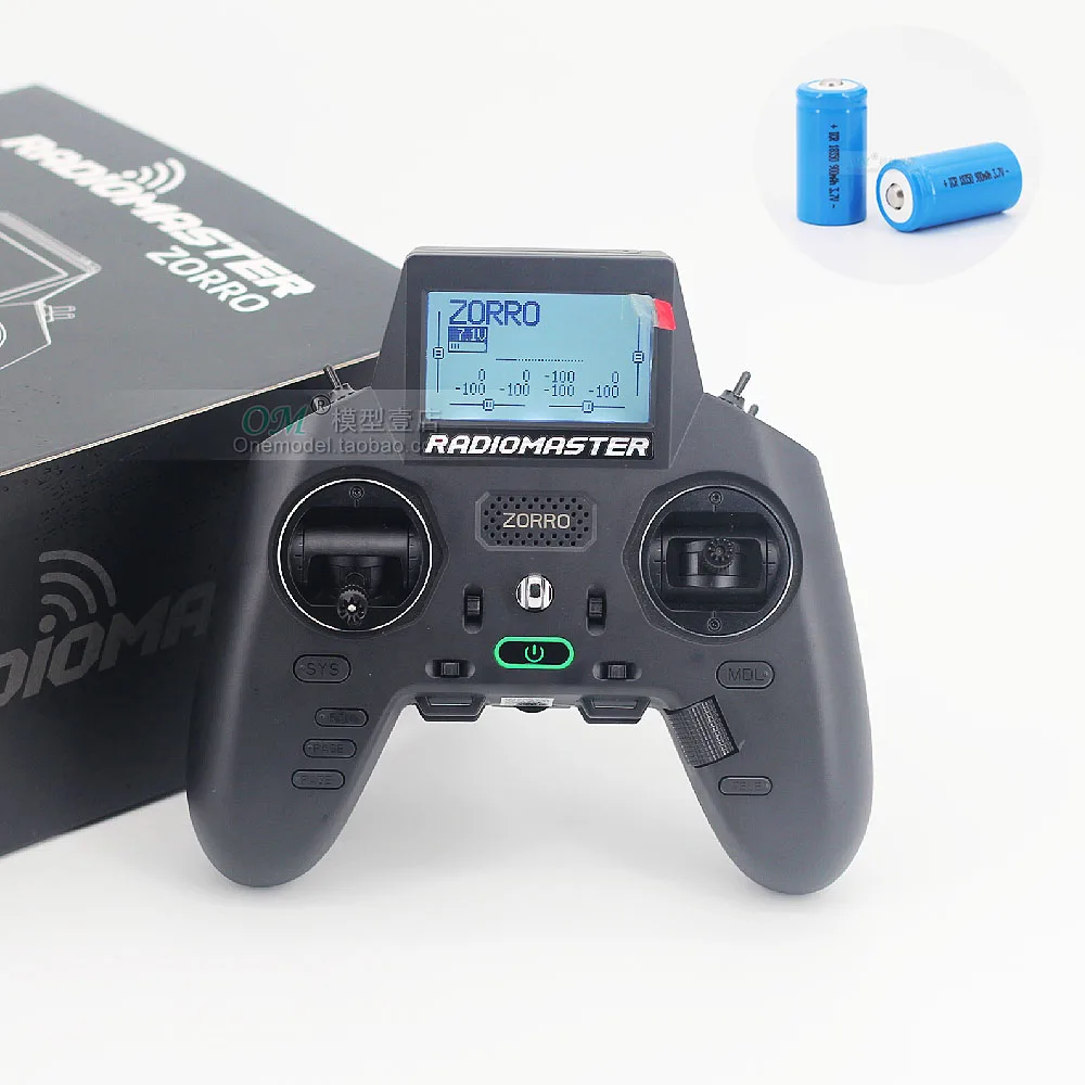 RadioMaster Zorro ELRS 2.4GHz RC Controller CC2500 JP4IN1 Radio Transmitter With Battery Hall Gimbal Remote Control RC FPV