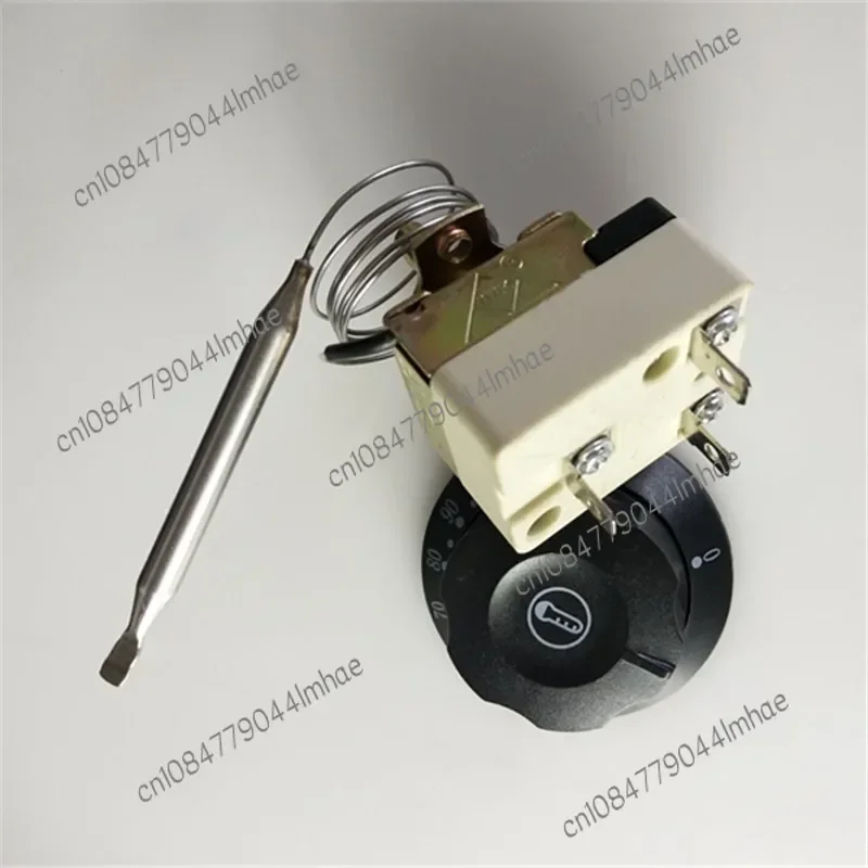 Electric Oven Thermostat Bucket Temperature Controller Fryer BBQ Frying Pan Knob Type Temperature Control Switch Adjustable