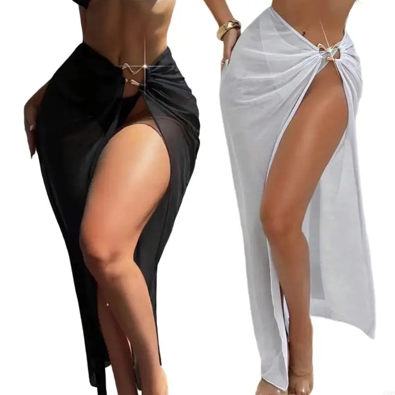 

Women Swimsuit Wrap Skirts Ladies Beach Cover Up Long Beach Wrap Sarongs Skirt 24BD