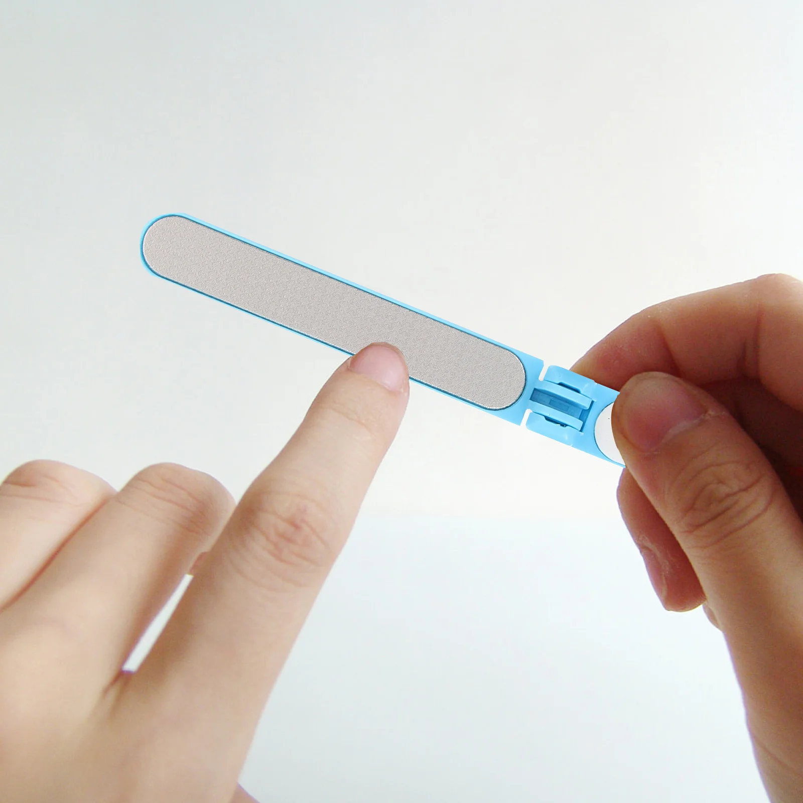 

3 Pcs Folding Manicure Strips Nail Trimming Tools Fingernail Files for Double Sided Travel Portable