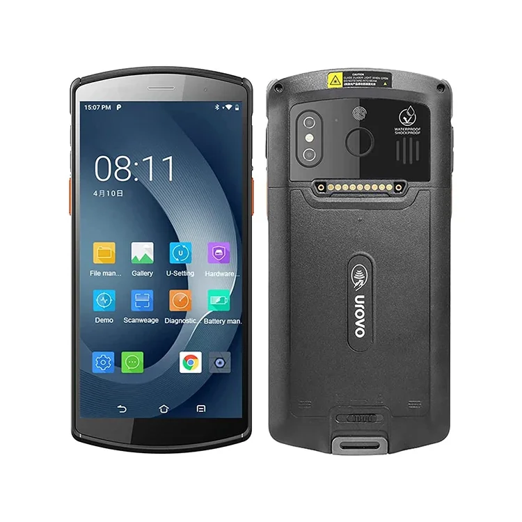 UROVO DT50 RFID NFC сборщик данных PDA сканер штрих-кода промышленный прочный КПК Android 13 КПК портативный для логистики DHL