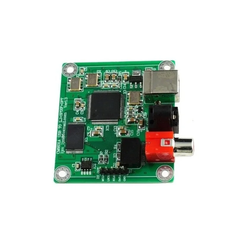 CM6631A Audio Conversion Module USB to SPDIF Coaxial Optical Output 32bit 384K