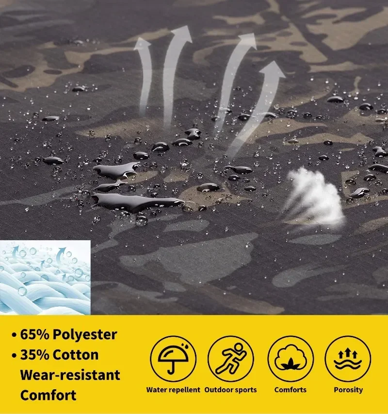 البدلة التكتيكية القتالية CP موحدة Softair الرجال الملابس المشي لمسافات طويلة تي شيرت التمويه قميص البضائع السراويل الركض مجموعة الصيف مخيم الملابس