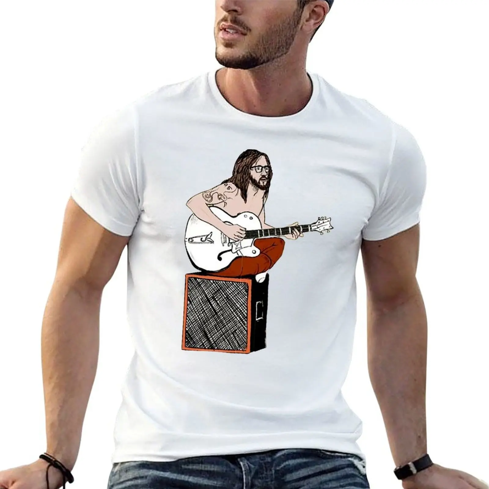 

john frusciante (4) T-Shirt t shirt custom print man t shirt heavy cotton man t shirt cotton high quality T-Shirt