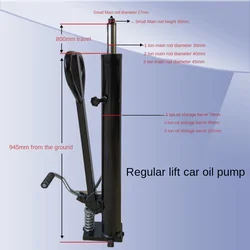 Ręczny hydrauliczny wózek widłowy il cylinder stacker podnośnik ciężarówka oi pompa 1 tona 2 tony wózek widłowy ol cylinder podnośnik l cylinder