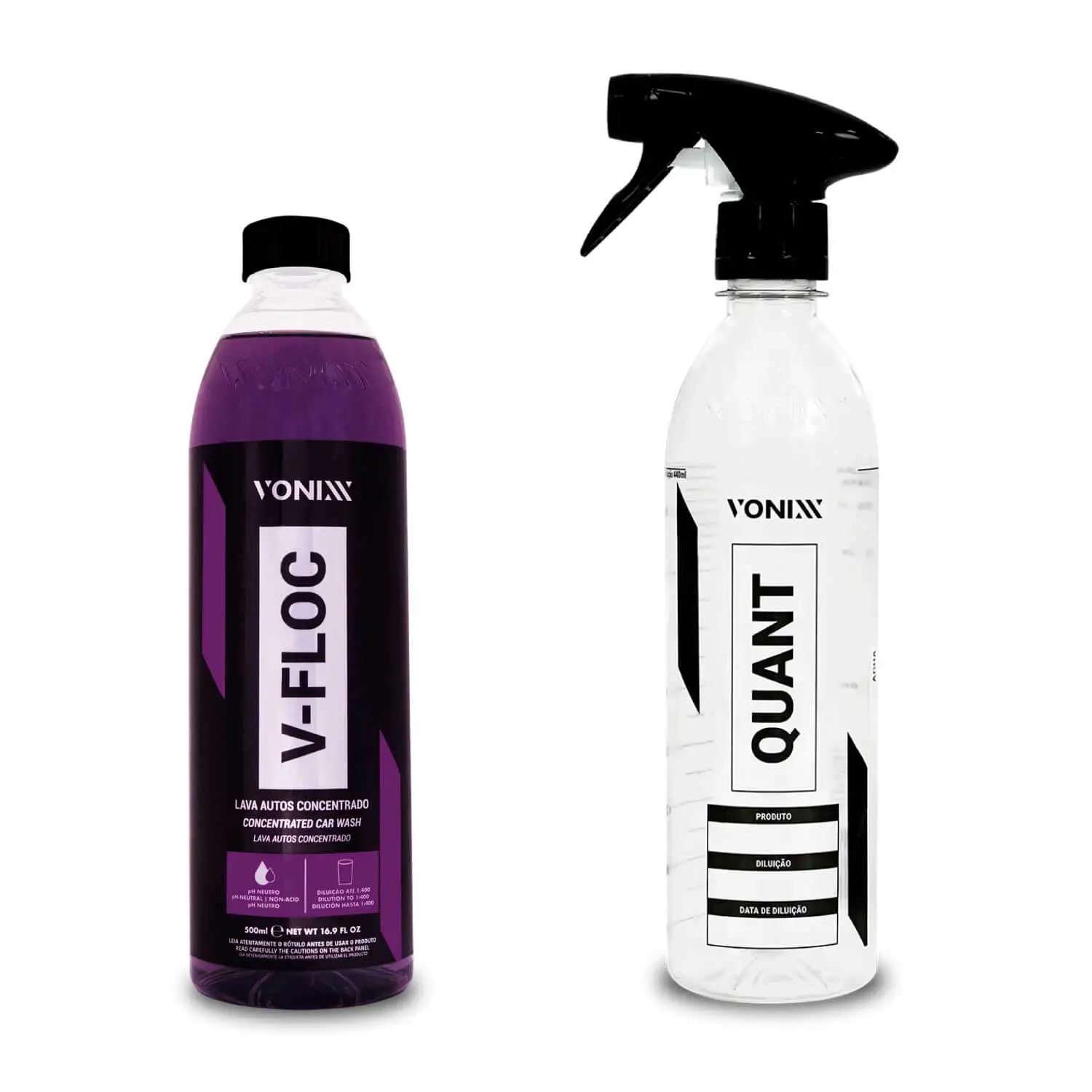 Vonixx Quant Sprayer + V-floc 500ml Automotive Kit