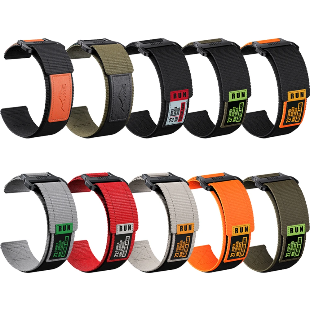 Nylon Loop Band for Huawei Watch GT 6 5 4 3 2 Pro 46mm Band Adjustable Bracelet Watchband 22mm Strap for Huawei GT6 Accessories