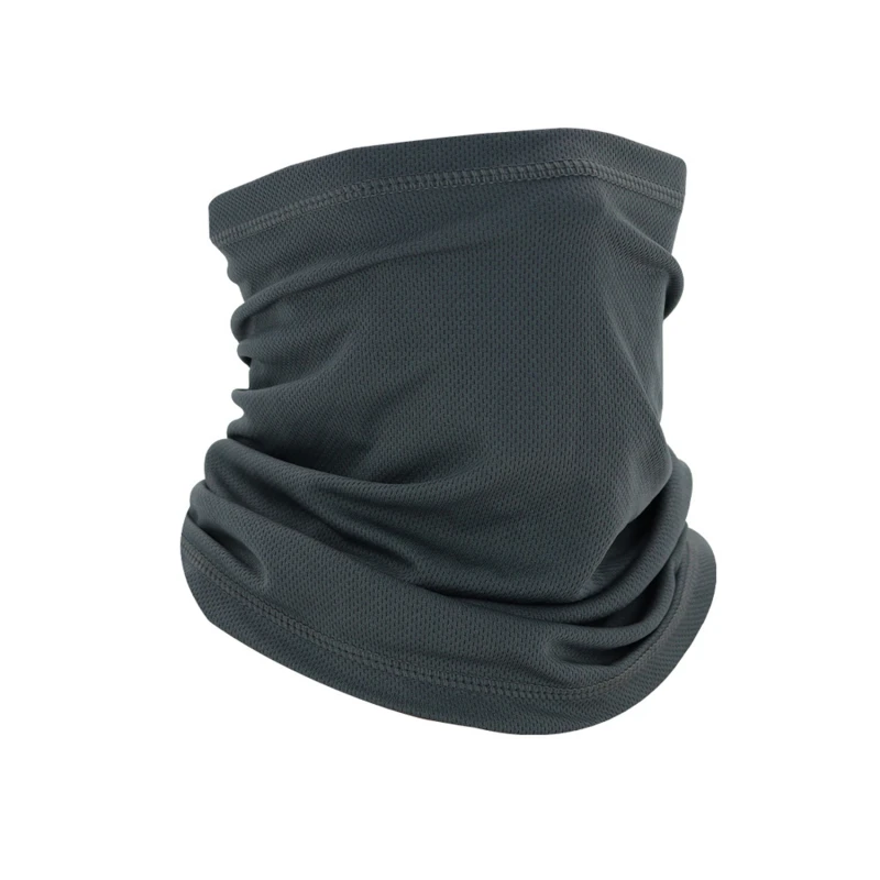 Gaiter Elastic Windproof Neck para homens, cachecol de tubo, tampa da orelha, lenços de cabeça masculinos, meia face Sun Ring, lenço, bandana