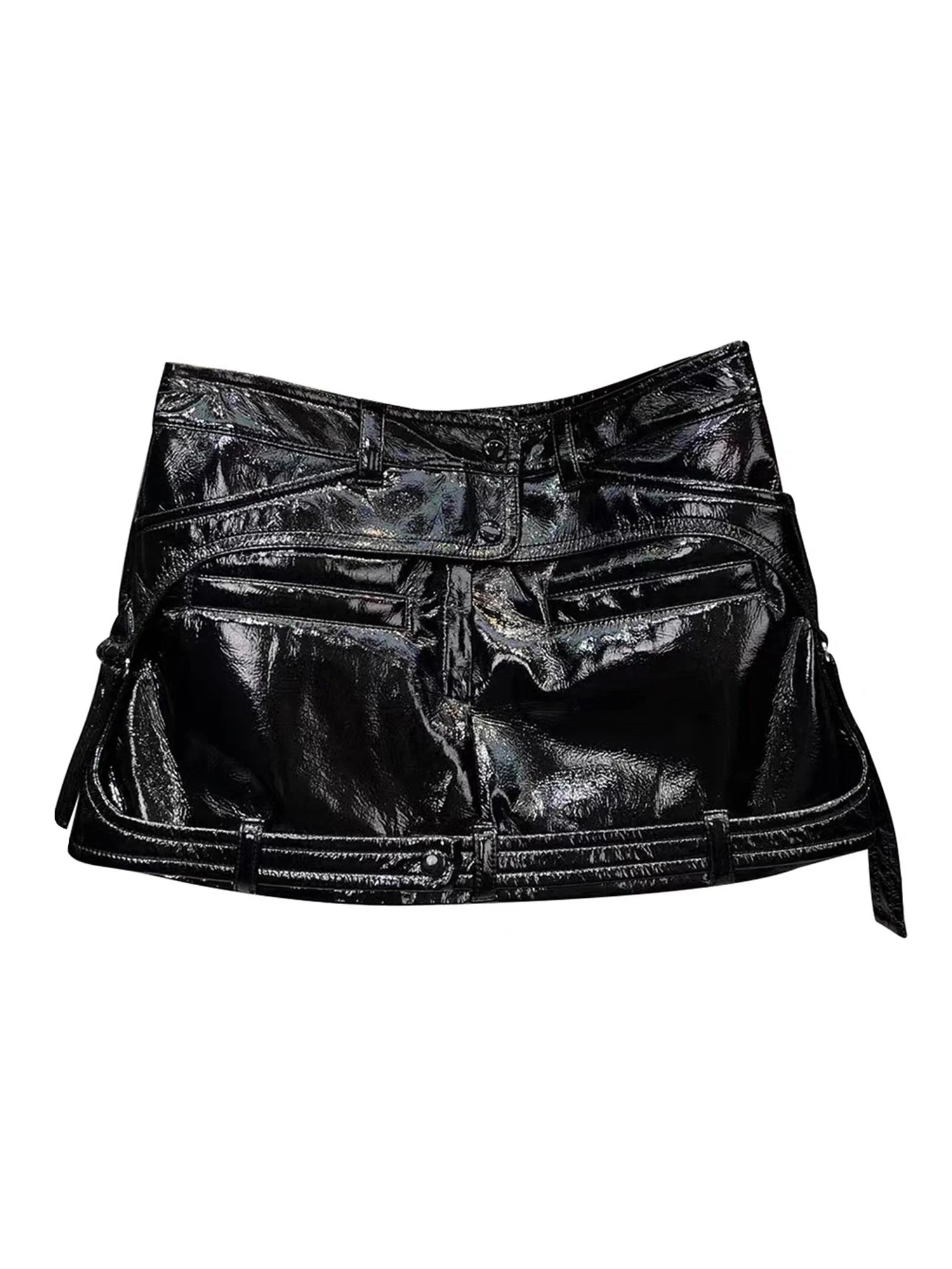 Bla Me Long Sve irt تنورة نسائية عالية الخصر مكونة من قطعتين قابلة للتنفس للتنقل Sle خريف جديد... #3