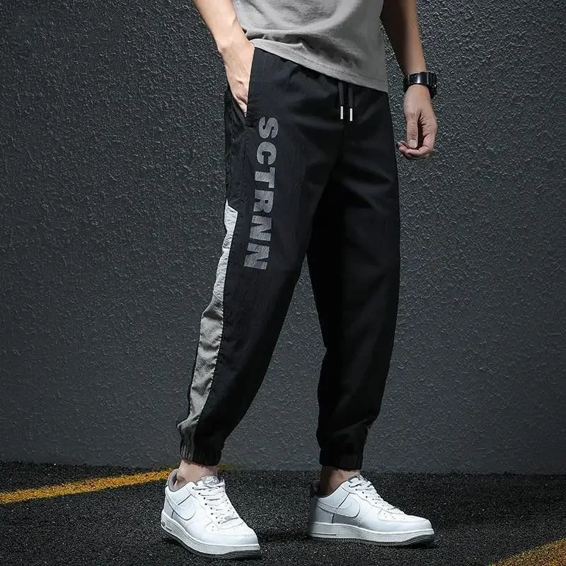 Hosen Mann Jogger Fleece gefütterte Cargo hose für Männer Winter Harem Harajuku große Größe billig Emo hochwertige Nylon hose lose