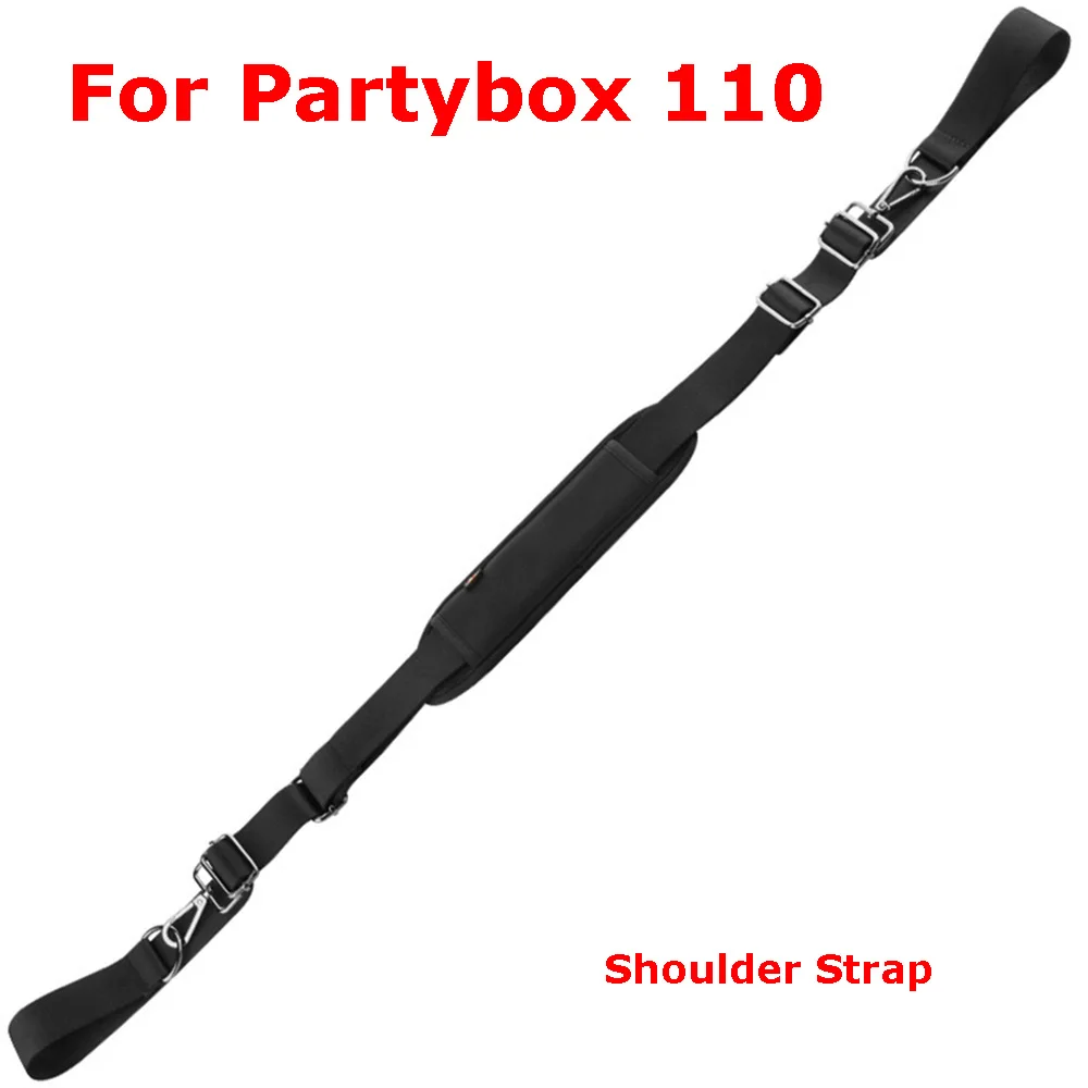 

For Partybox 110 Shoulder Strap 165cm Adjustable Shoulder Strap Portable Bluetooth-Compatible Speaker
