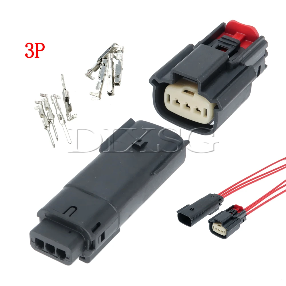 1 Set 3 Pin 33471-0306 33481-0301 33481-0301 Car Steering Gear Booster Pump Wiring Terminal Connector for Ford Mondeo