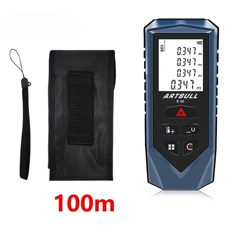 

Handheld 100M Long-distance Laser Rangefinder Infrared Distance Measuring Room Instrument Electronic Ruler