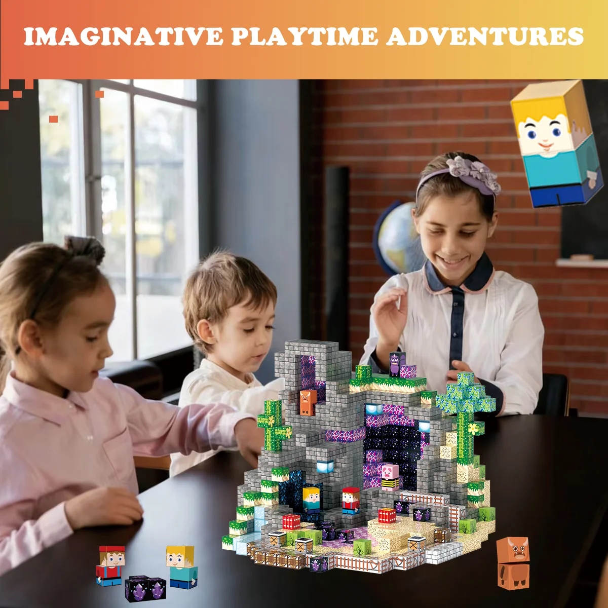 Blocos de construção magnético - Kids Education World avaliação e preço