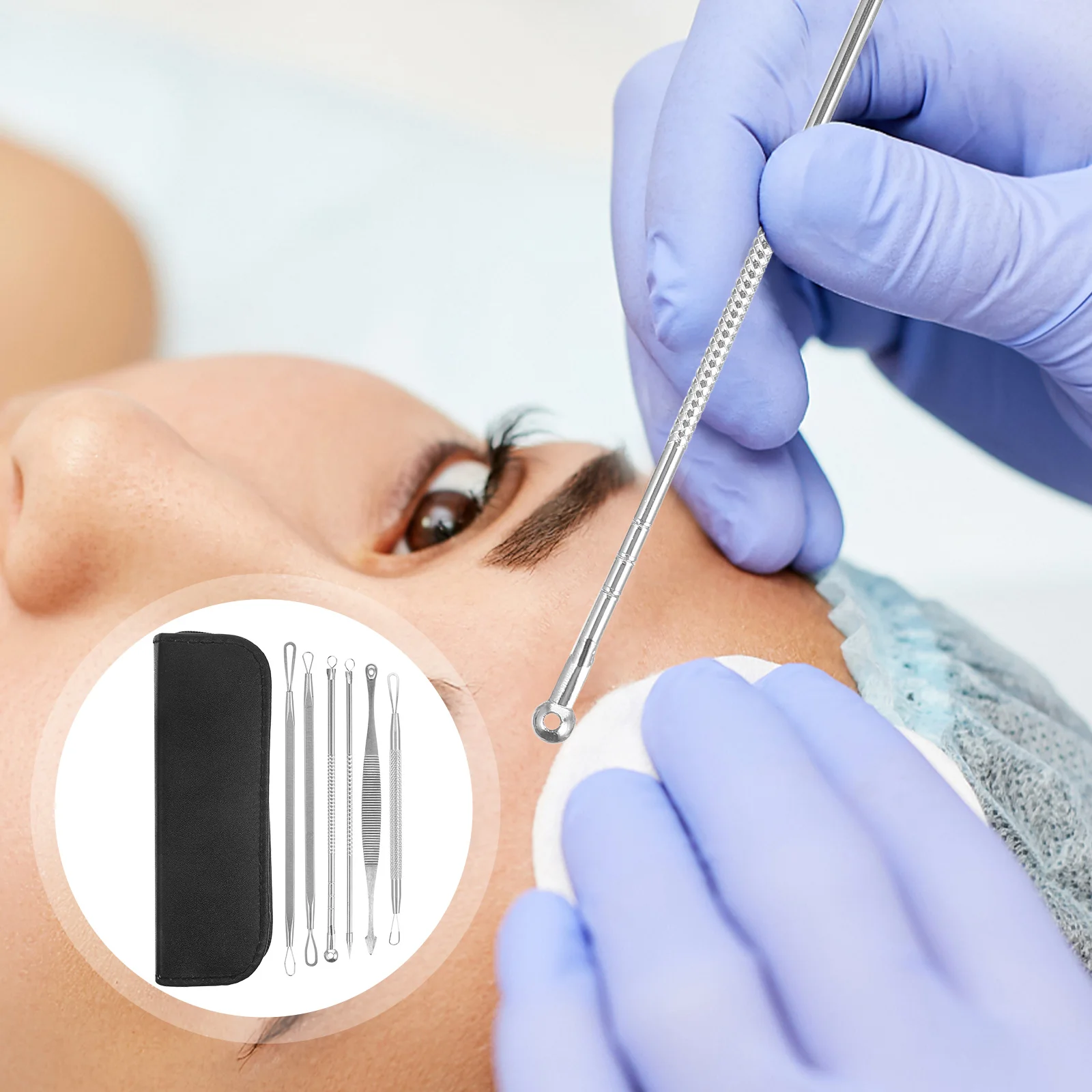 Ferramentas de remoção de acne doméstico cravo espinha cuidados com a pele removedor de maquiagem profissional