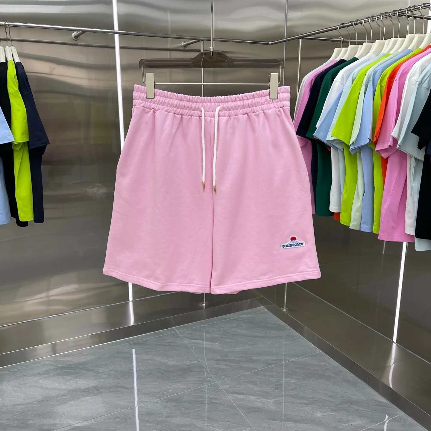 캐주얼 프린트 남성 반바지 2025 신상 슬림핏 다용도 면 여름 반바지 일상 착용 및 작업용