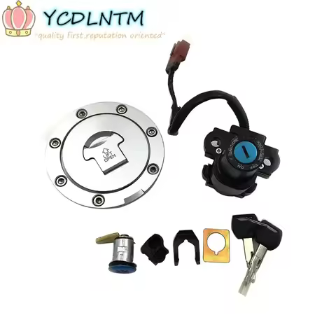 Motorcycle Oil Gas Tank Cap Ignition Switch Seat Lock Set With 2 Keys For Honda CBR1000 RR 08-11 2009 2010 CBR600RR 2007-2012