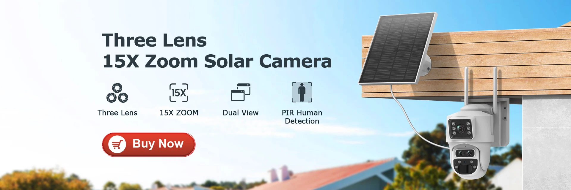 SHIWOJIA 6K 12MP 15X ZOOM Solar Camera 4G SIM /WIFI Three Lens Recording Dual Screen Human Auto Tracking Color Night Vision UBox