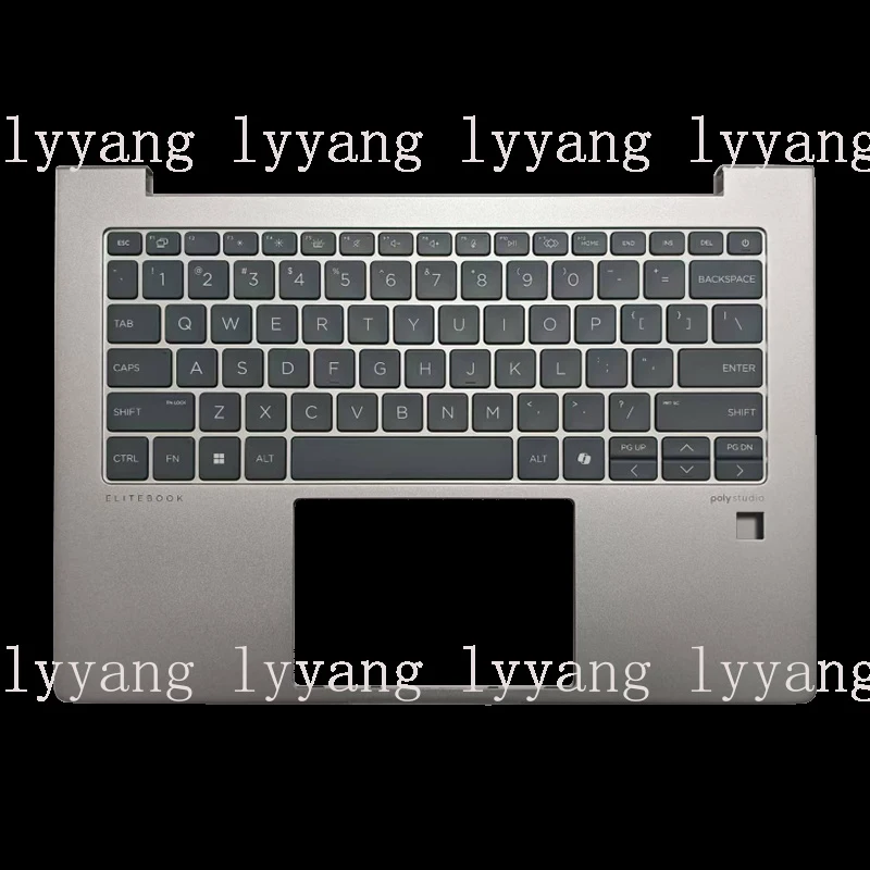 f  N97244-001 For HP Elitebook 640 G11 Palmrest w/ Backlight keyboard upper case
