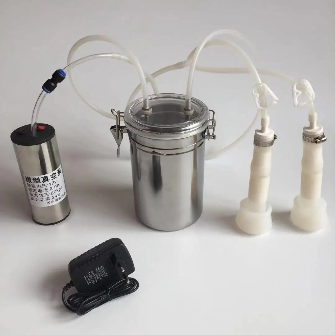 Electric small milking machine for sheep milk suction, 2kg set for household use