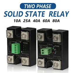 10A 25A 40A 60A 80A Dc control Ac Dual Control Dual / Single Output Control Single Phase Solid State Relay