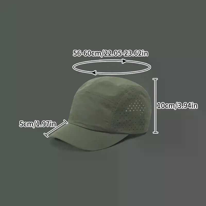 الصيف رقيقة تنفس شبكة قبعات البيسبول للرجال والنساء التخييم في الهواء الطلق الترفيه الشمس حماية التجفيف السريع المشي لمسافات طويلة القبعات