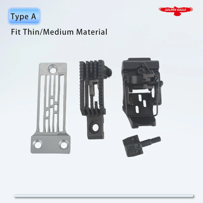 Gauge Set For Brother DT6-B926 Industrial Feed off the Arm Double Chain Stitch Sewing Machine Parts Thin Heavy Fabric 148864001