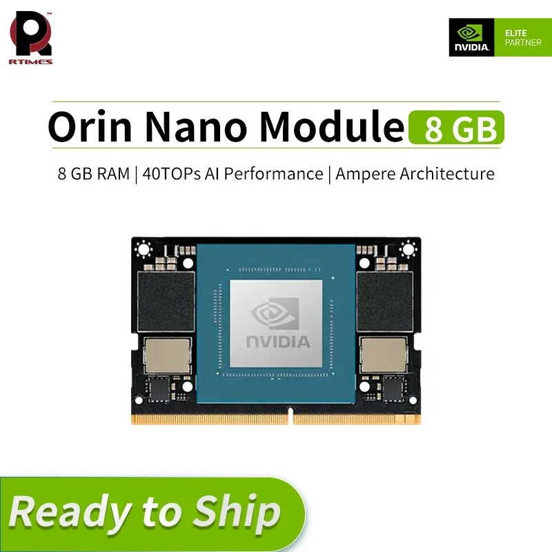 In Stock Realtimes Official Partner Nvidia Electronic Modules Nvidia Jetson Orin Nano Module 8GB (900-13767-0030-000)