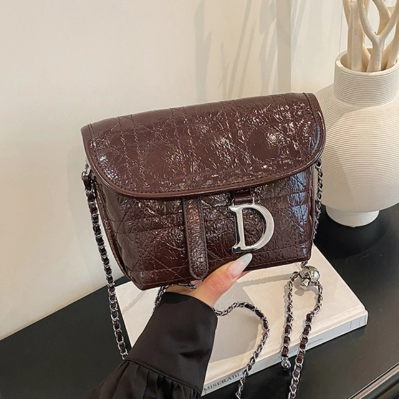 

Popular Women Messenger Bag Leather Crossbody, Shoulder Handbags Tote Elegant, Classic Design Luxury Brand Ladies