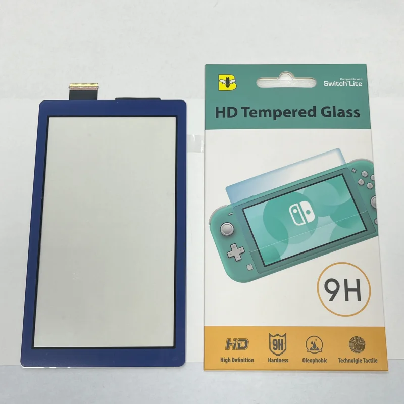 สําหรับ NS Lite LCD Touch Screen Part 0.26 มม.กระจกนิรภัยป้องกันหน้าจอสําหรับ Nintendo SWITCH Lite หน้าจอ LCD ป้องกัน 9H