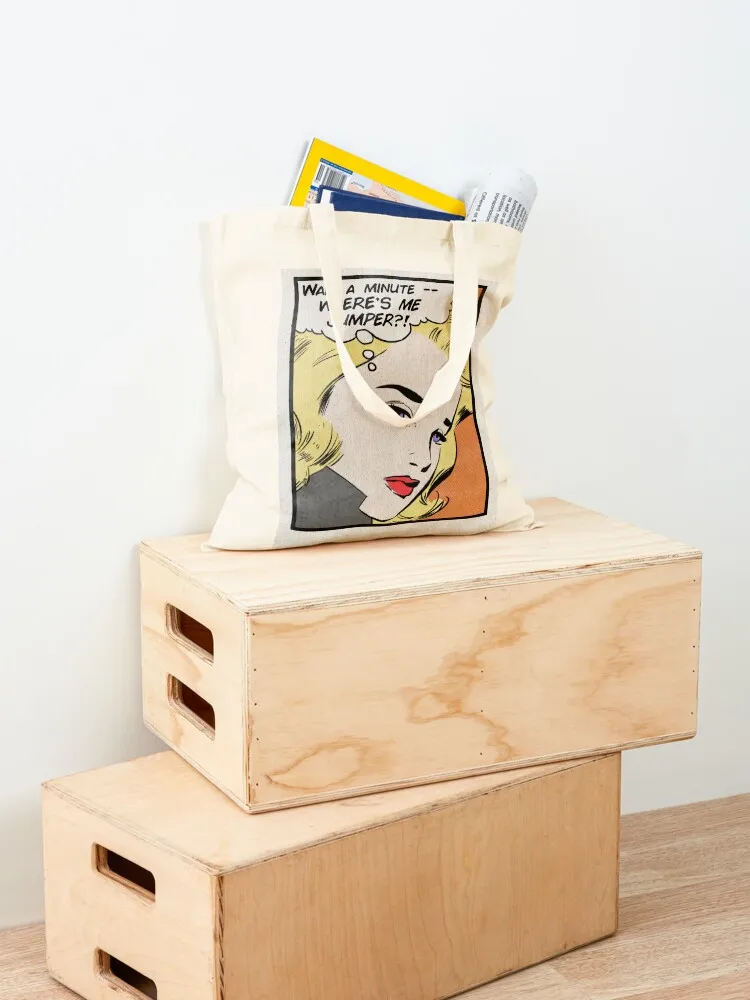 Where's Me Jumper - Sultans of Ping Tote Bag Woman shopper bag Reusable bags hand bags Lady bags