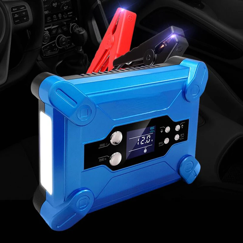 Digital Tire Inflator Multifunction Car Battery Emergency Switching Power Supply Backup Car Portable  Air Compressor Pump