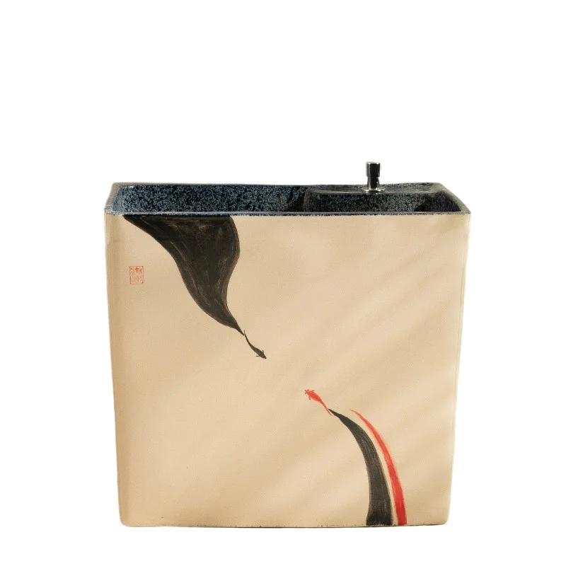 

Large Balcony Mop Pool Ceramic Mop Pool Toilet Floor Basin Mop Pool Floor Type Household Small Slot Basin