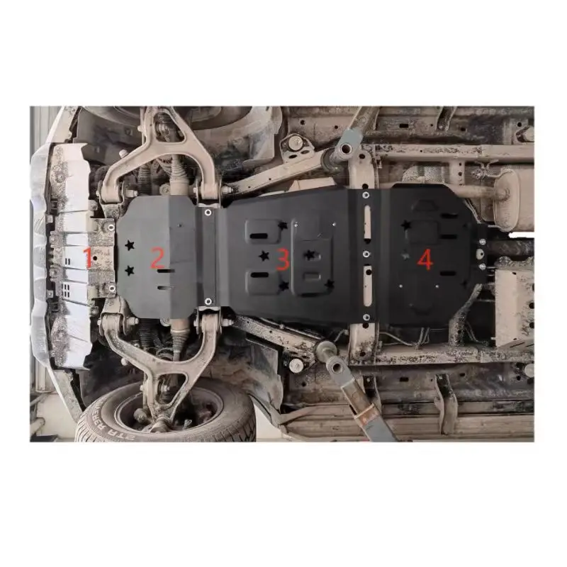 For Baic 14-19 BeiJing BJ40L BJ40PLUS Engine Lower Guard Oil Bottom Protection Plate Chassis Armored Fender Mud Plate BJ40