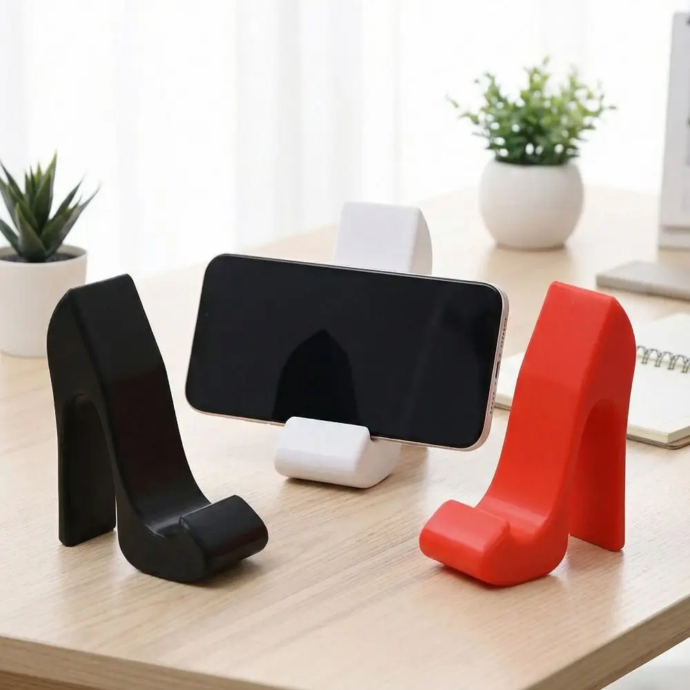 

3D Printed High-Heel Phone Stand Creative Anti-slip Desktop Mobile Phone Holder Kawaii Multi-functional