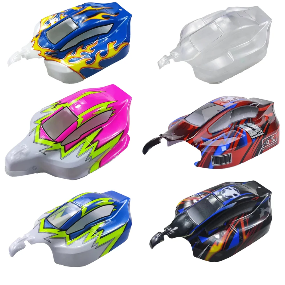 Rc Car Accessories For Vehicles ZD Racing 08421-V3 1/8 Four-wheel Drive Brushless Electric OFF-road PVC Car housing Body Shell