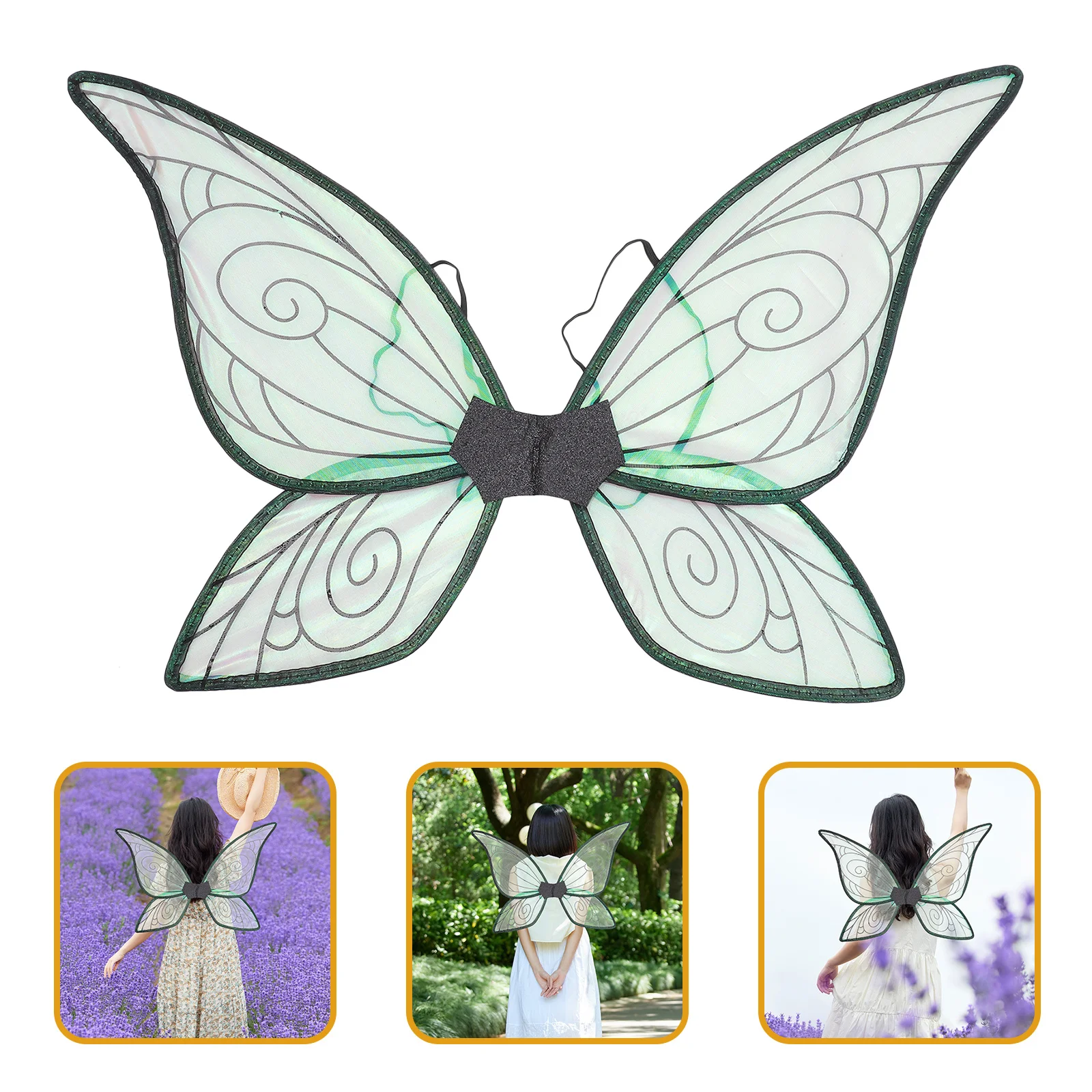 

Крыло бабочки, крыло феи, свет, костюм, реквизит, марлевый материал, легкий вес для косплея, фестиваля, сценического выступления