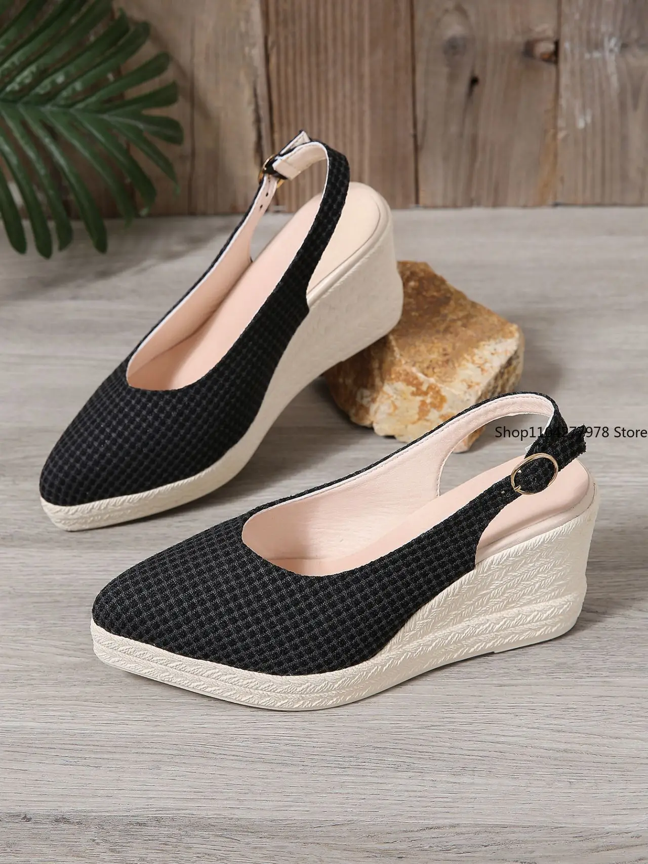 Zapatos cómodos de talla grande 42 para mujer, sandalias de lujo