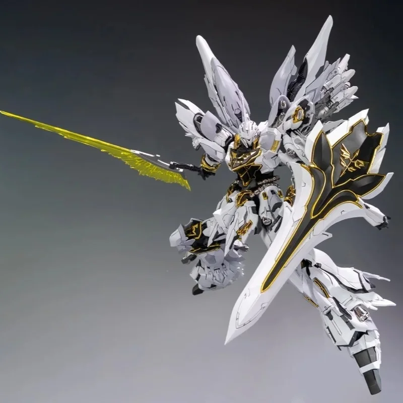 

In Stock Comet Model 1/100 Mg The Red/White Comet Msn-06s Sinanju Gk Sytle Assembly Model Kit Plastic Model Action Figure Toys