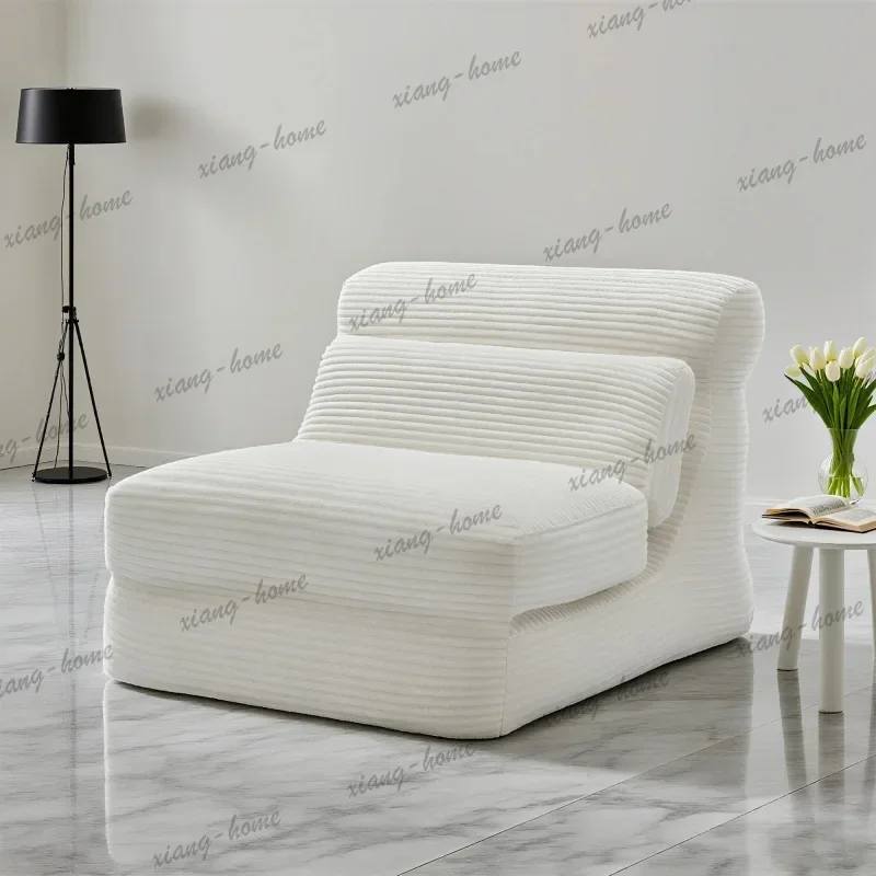 FG Premium  Corduroy Folding Sofa Bed, Ergonomic Convertible Sleeper Chair with Lumbar Support for Living Room & Bedroom