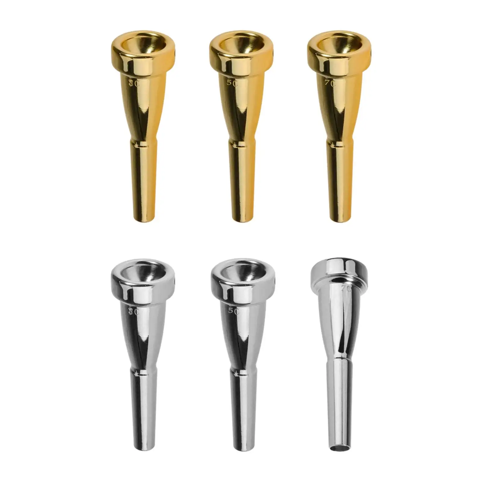 Trumpet Mouthpiece Alloy for Professional Players Adults Children Student