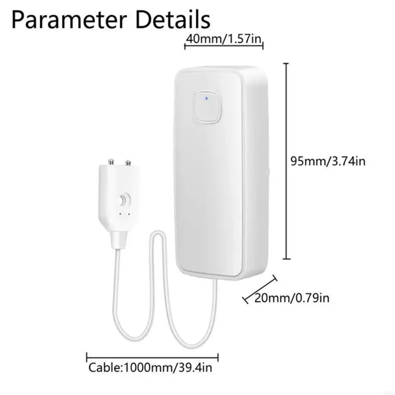 

X9FA Efficient WiFi Water Leak Alarm Sensors for Protecting Against Damage