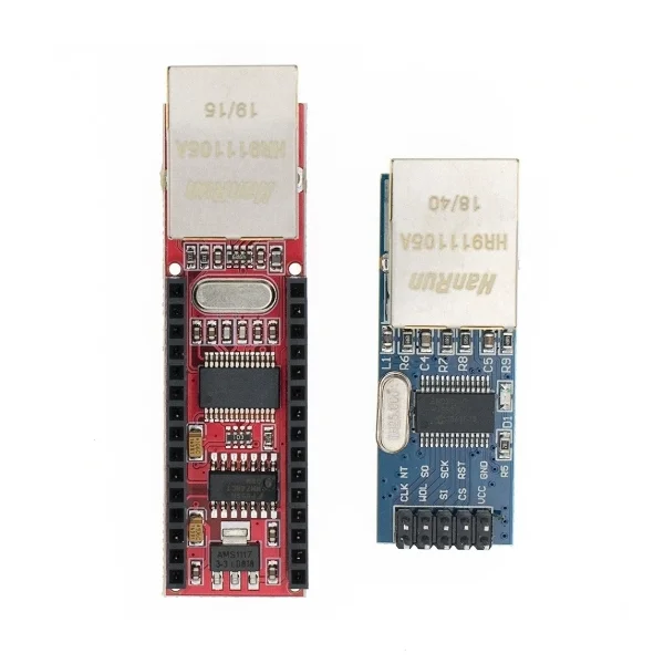 ENC28J60 RJ45 Network SPI Interface Module for Ethernet MCU Development Boards