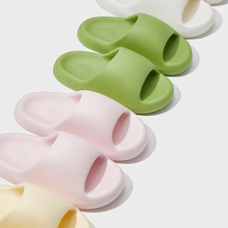 MIJIA-Pantoufles d'Été pour Femme et Homme, Chaussures à Plateforme, Tongs Souples à la Mode, Idéales Plage, Intérieure et Maison, Nouvelle Collection