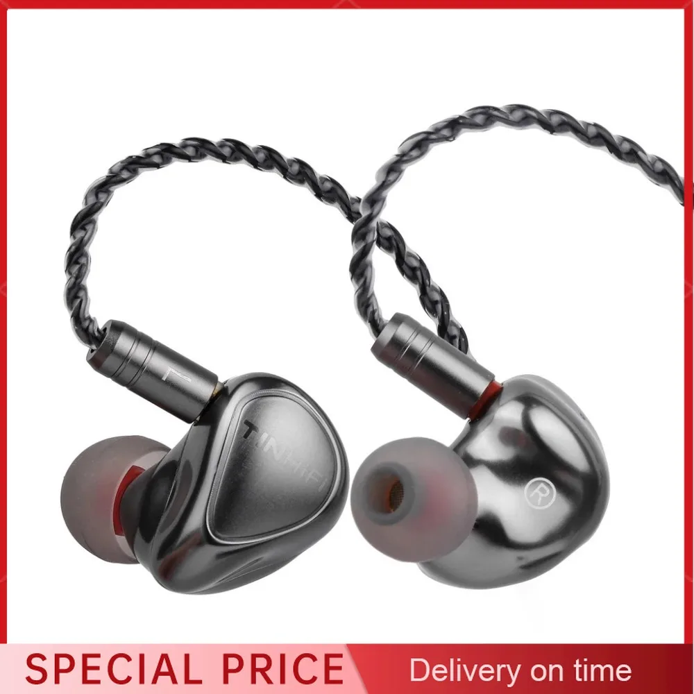 

TINHIFI T5S High-Definition Balanced Hi-Fi Earphone IEMs Wired Earbuds with Detachable IEM Cable for Musicians